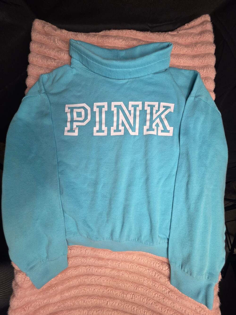 PINK Victoria's Secret Cowl Neck Pullover Sweatshirt